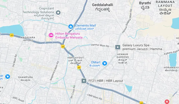 Purva Codename Park Location Map