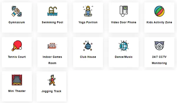 Purva Codename Park Amenities