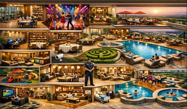 The Clubhouse in the Master Plan Layout of Purva Codename Park